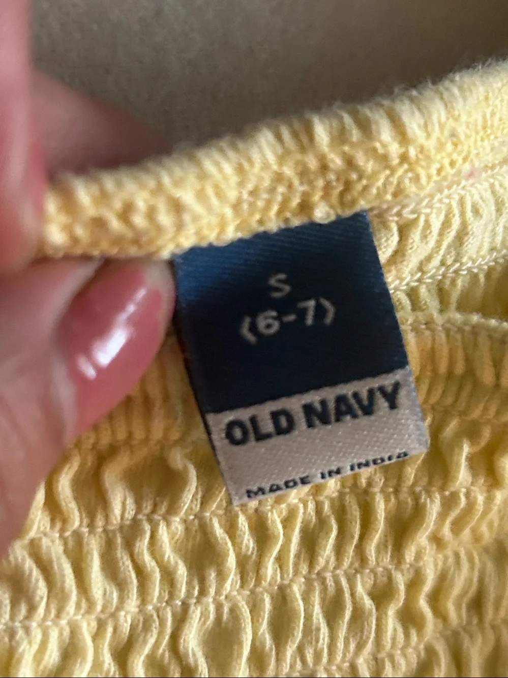 Old Navy lightweight pale